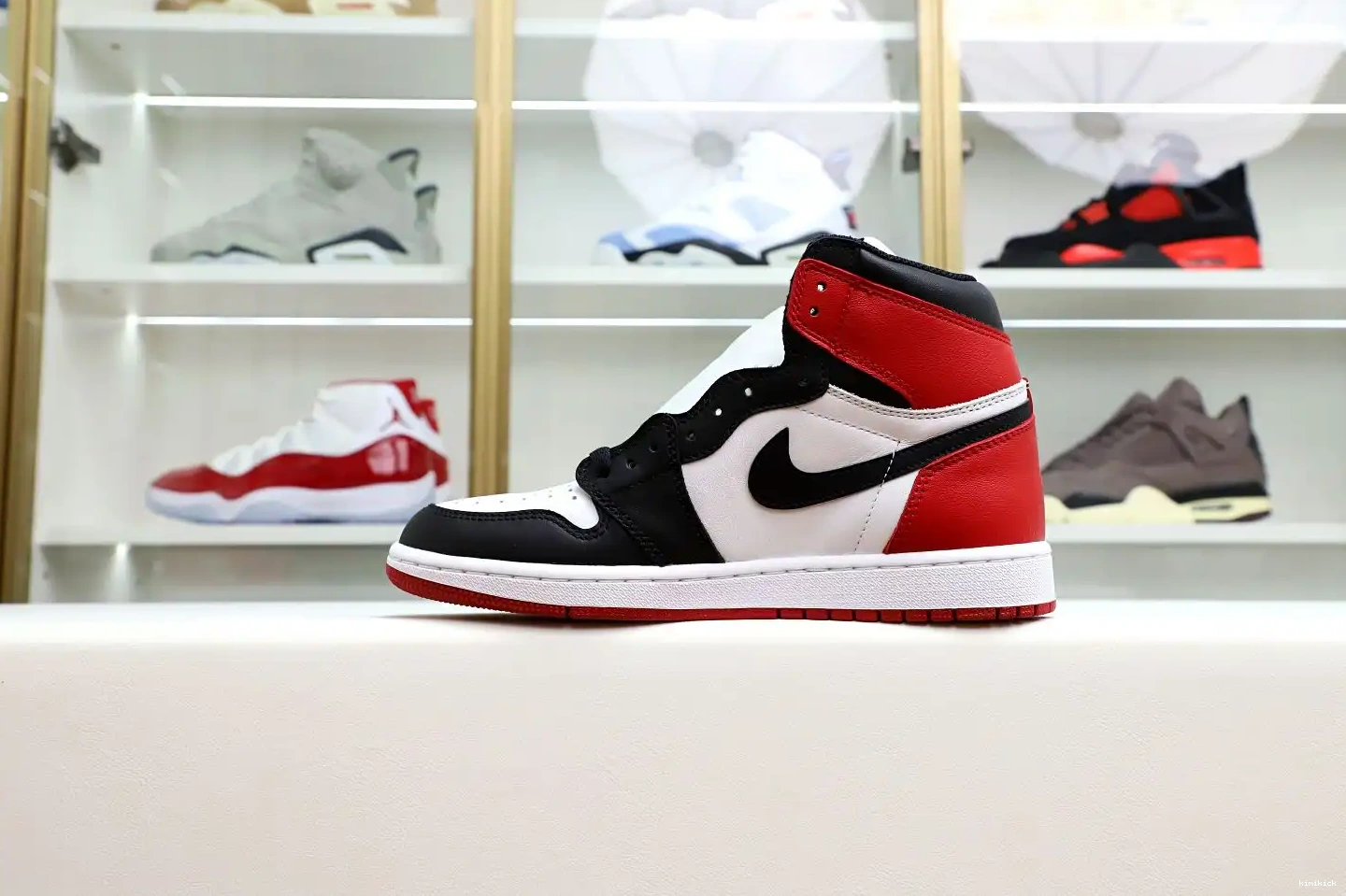 Kimikick 1 Air Toe Black Retro Jordan (2016) 0520